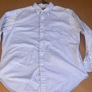 Polo Ralph Lauren 17.5 34-35 “Andrew” Sky Blue Dress Shirt